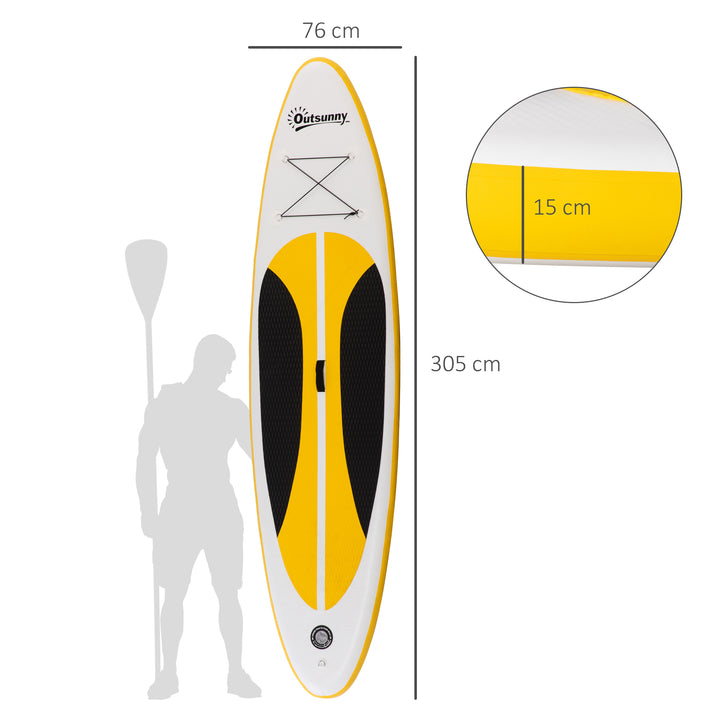 Stand Up Paddle Board Inflatable SUP with Adjustable Aluminium Paddle