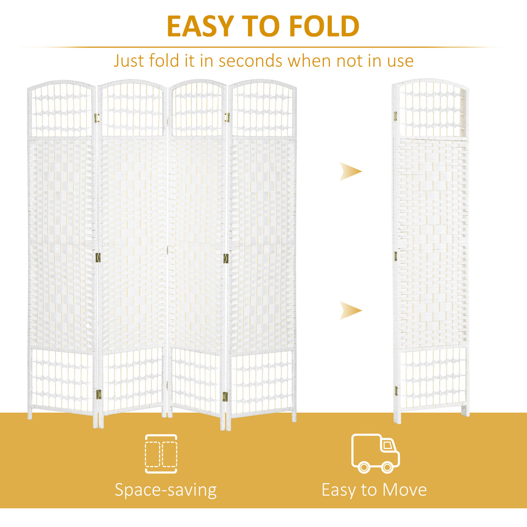 4 Panel Folding Room Divider