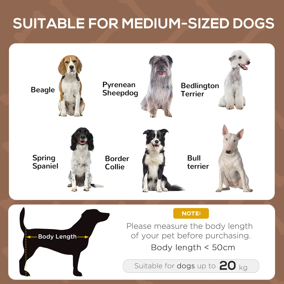 Elevated Canine Haven: Breathable Mesh Bed with UV-Shielding Canopy for Medium Pups