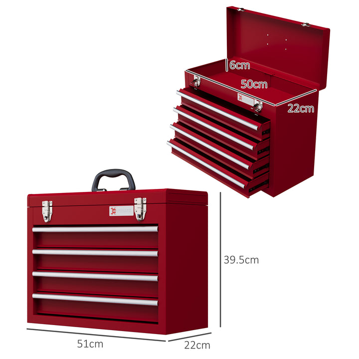 Lockable Metal Tool Box