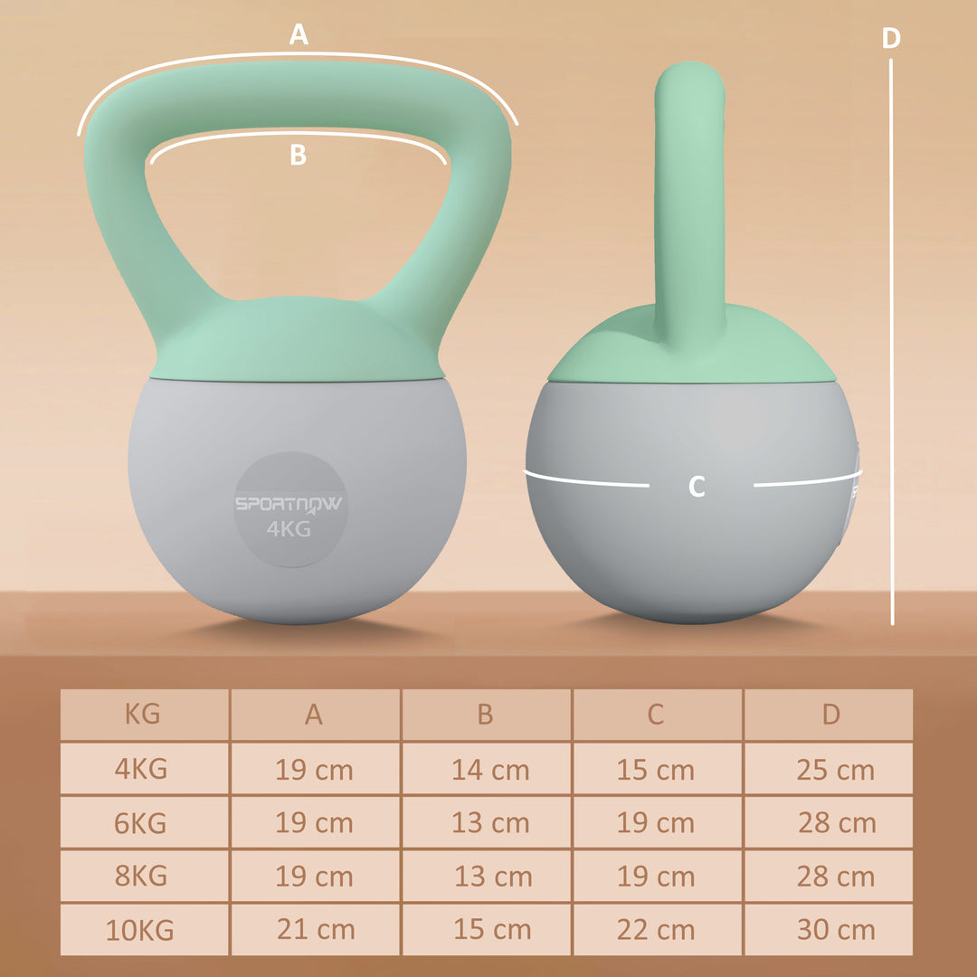 4kg/6kg/8kg/10kg Soft Kettlebell