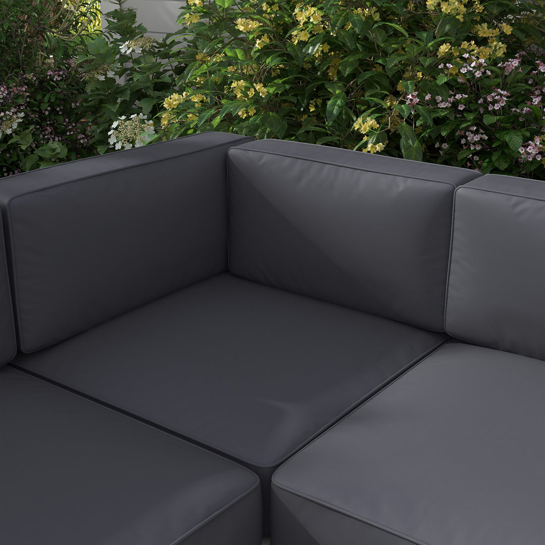 Five-Piece Aluminium Garden Sofa Set