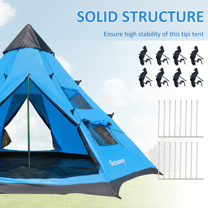 6 Men Tipi Tent