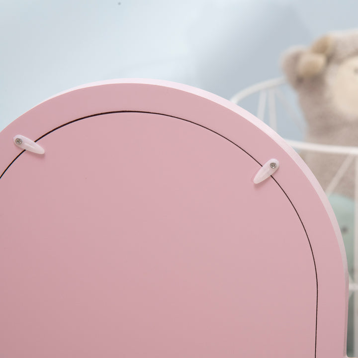 Kids Dressing Table with Mirror and Stool