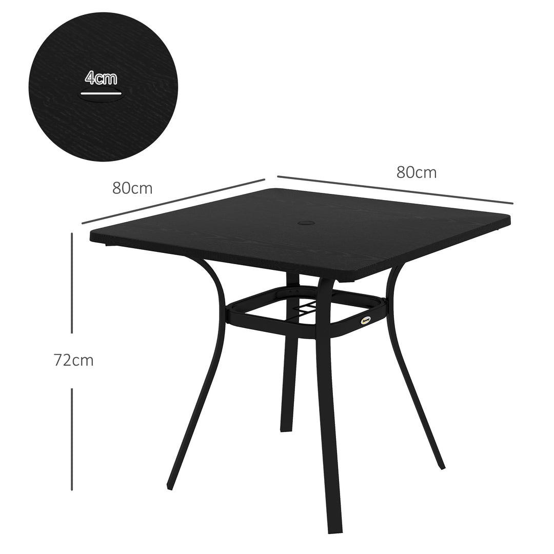 Metal Garden Table