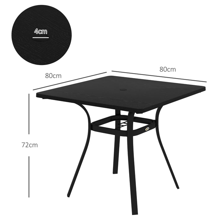 Metal Garden Table