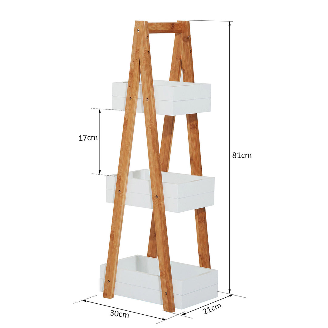 Freestanding 3 Tier A Frame Shower Caddy