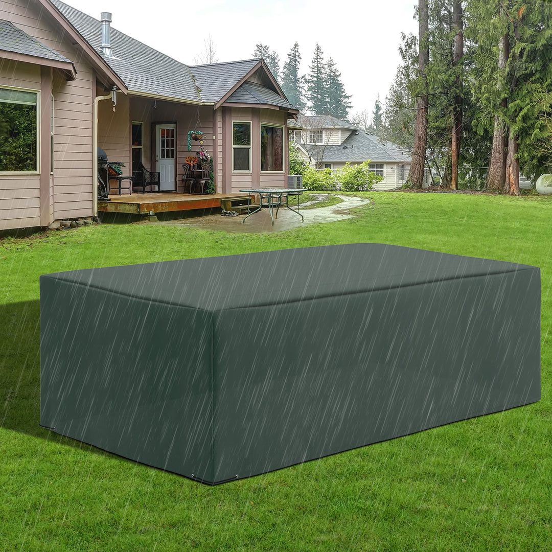 Outdoor Furniture Protector: Waterproof Anti-UV Oxford Cover for Patio Sets