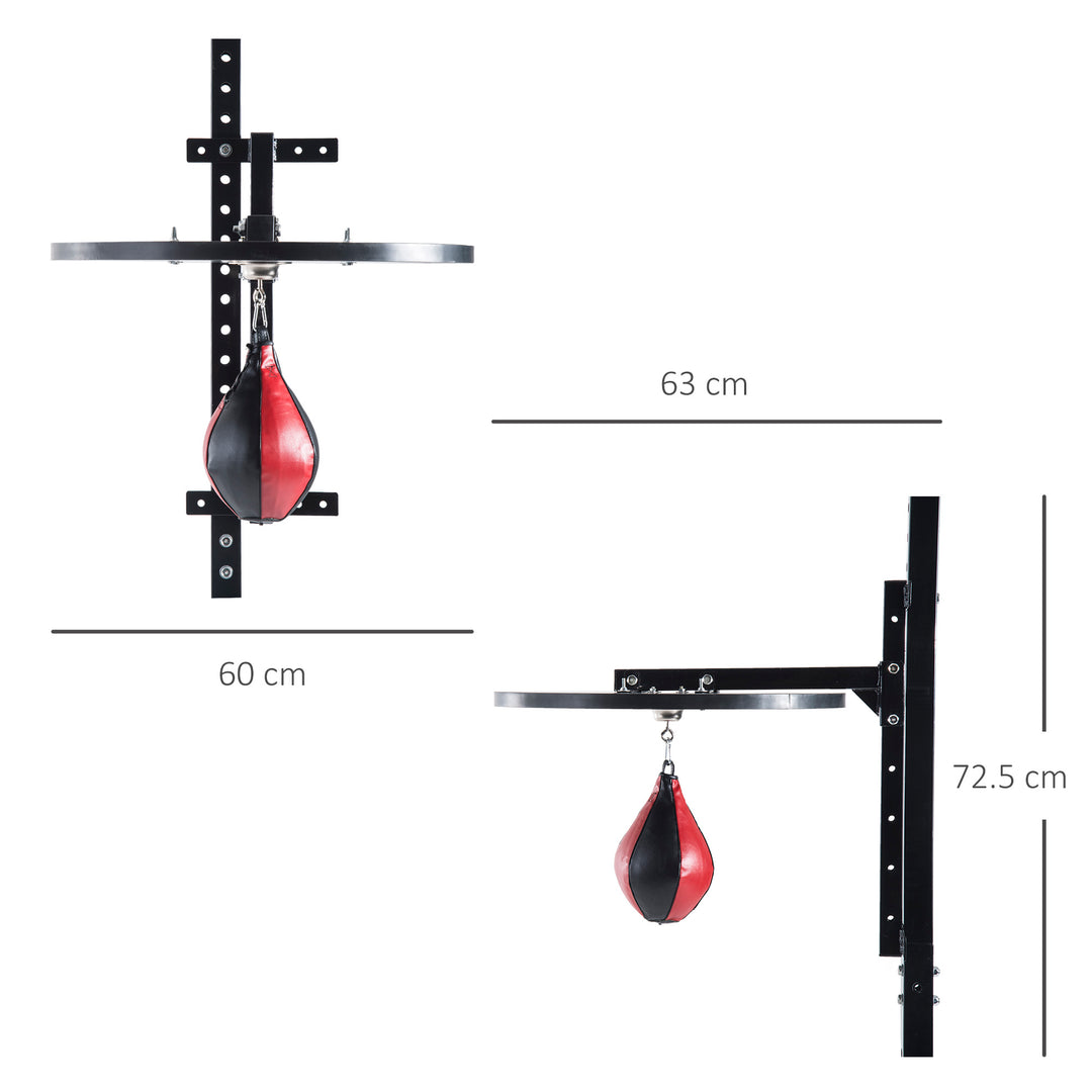 Speedball Platform with Punch Bag