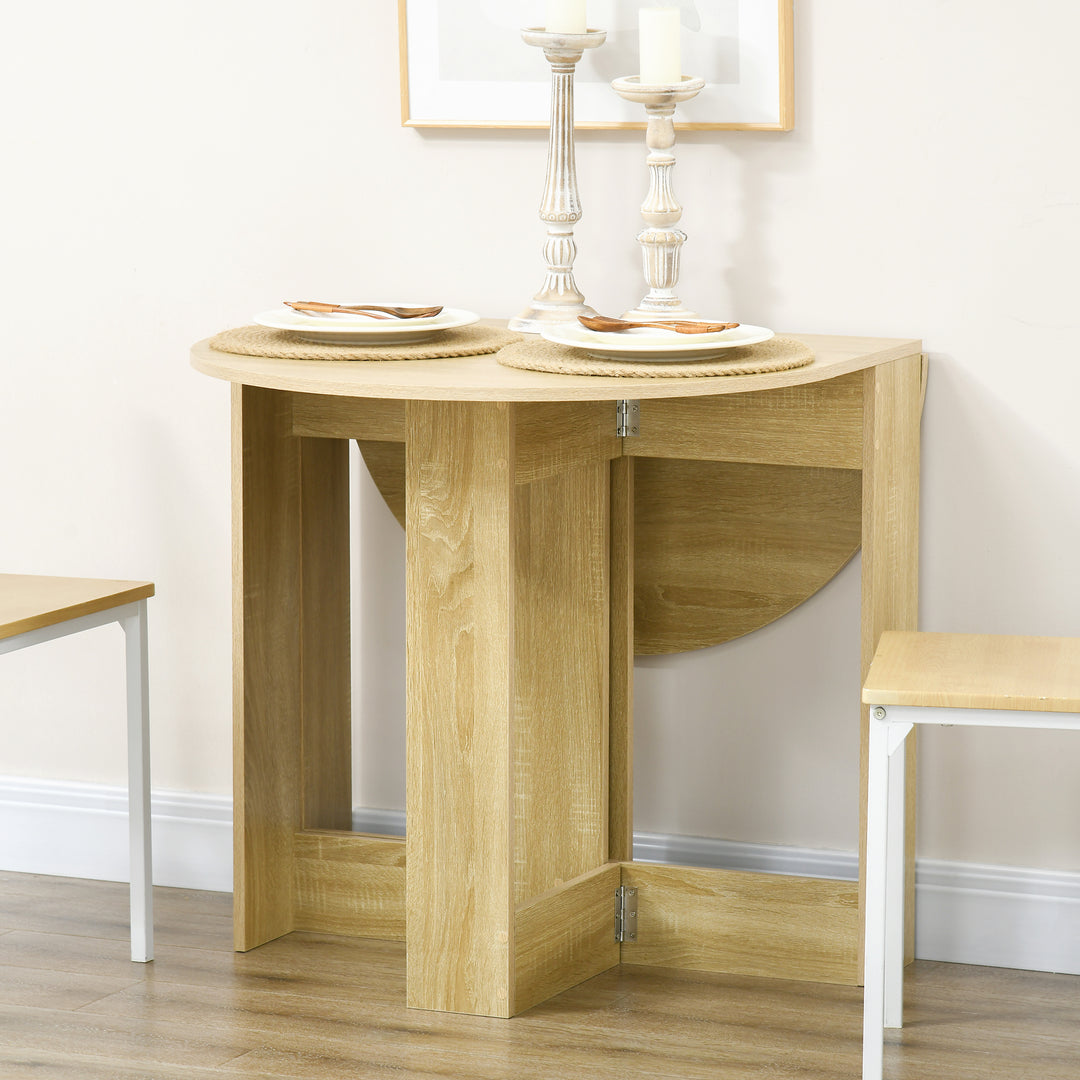 HOMCOM 2 Drop Leaf Dining Table