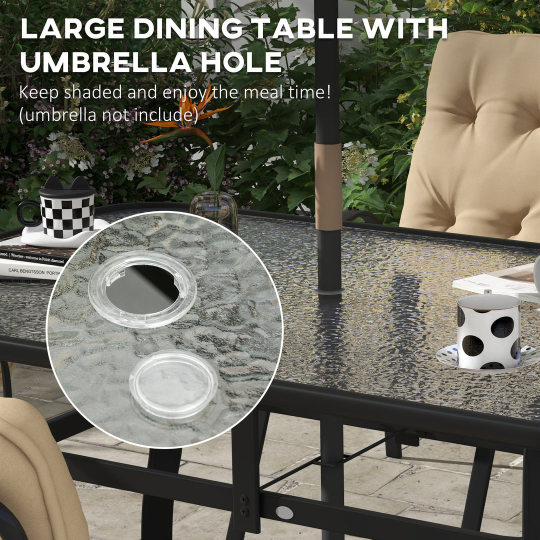 7 Piece Garden Dining Set