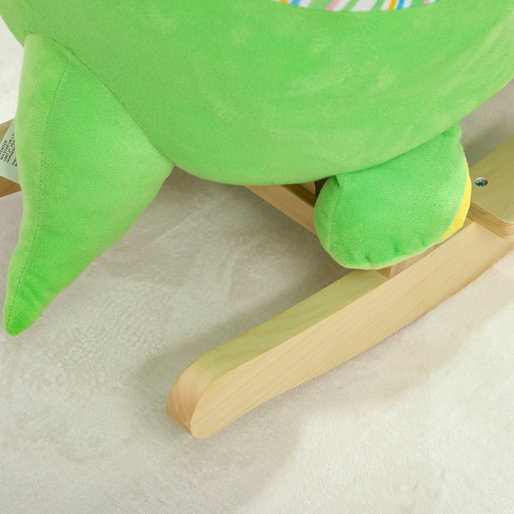 Dinosaur Design Rocking Horse with Animal Sound