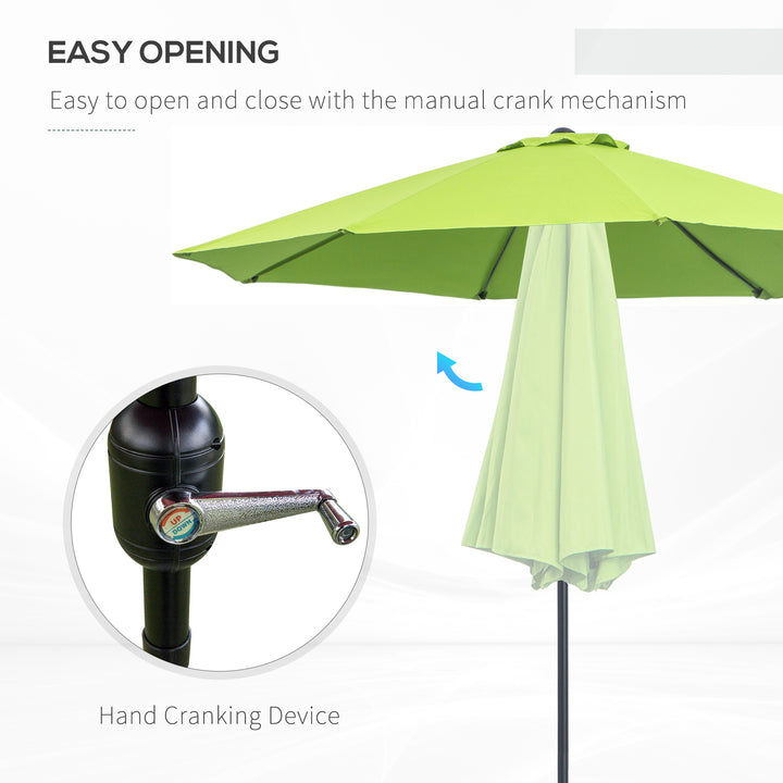 2.7M Patio Parasol Sun Umbrella