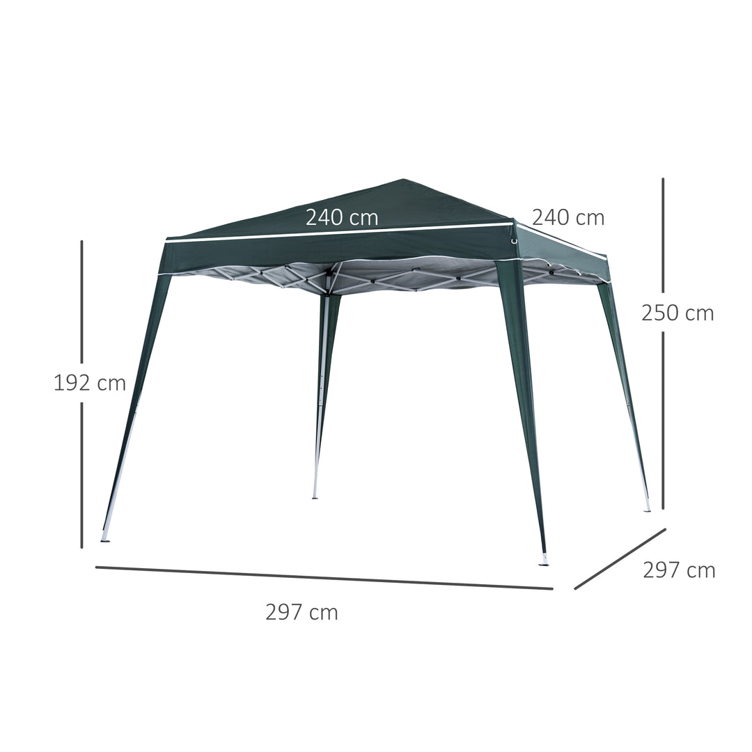 Spacious Pop-Up Gazebo Tent