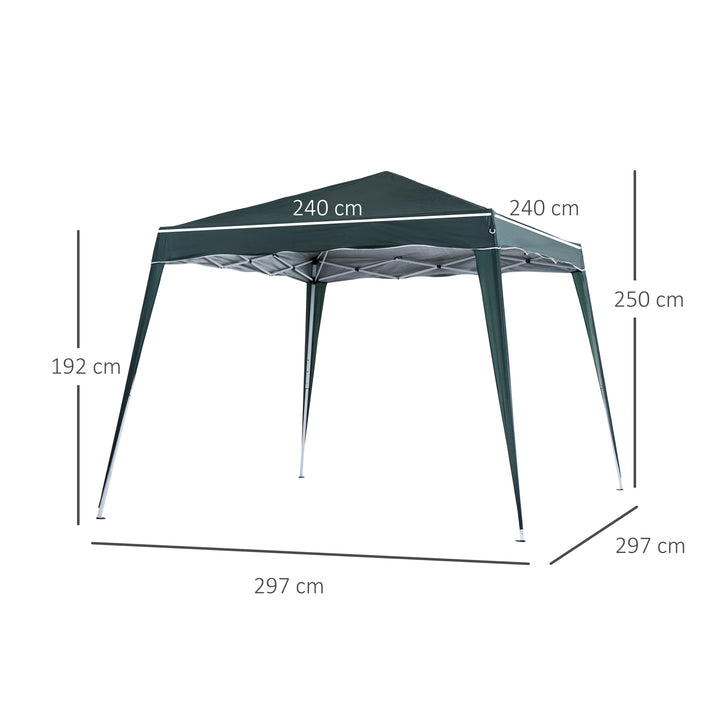 Spacious Pop-Up Gazebo Tent