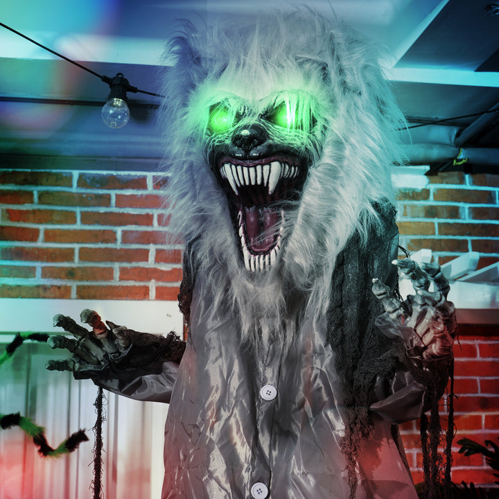 210cm 83" Skeleton Werewolf Outdoor Halloween Decoration