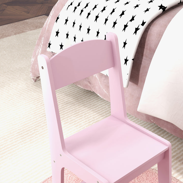 Kids Dressing Table Sets with Stool and Tri-Fold Mirror