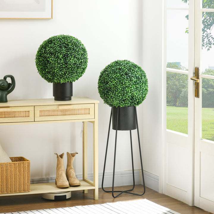 Set of 2 Artificial Topiary Balls