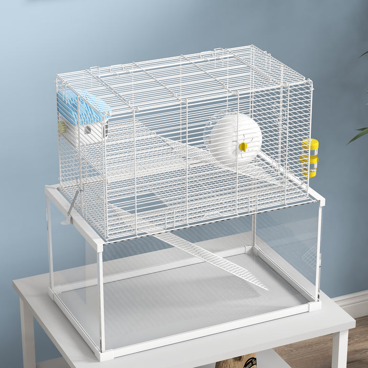 Gerbil Cage with Three Levels