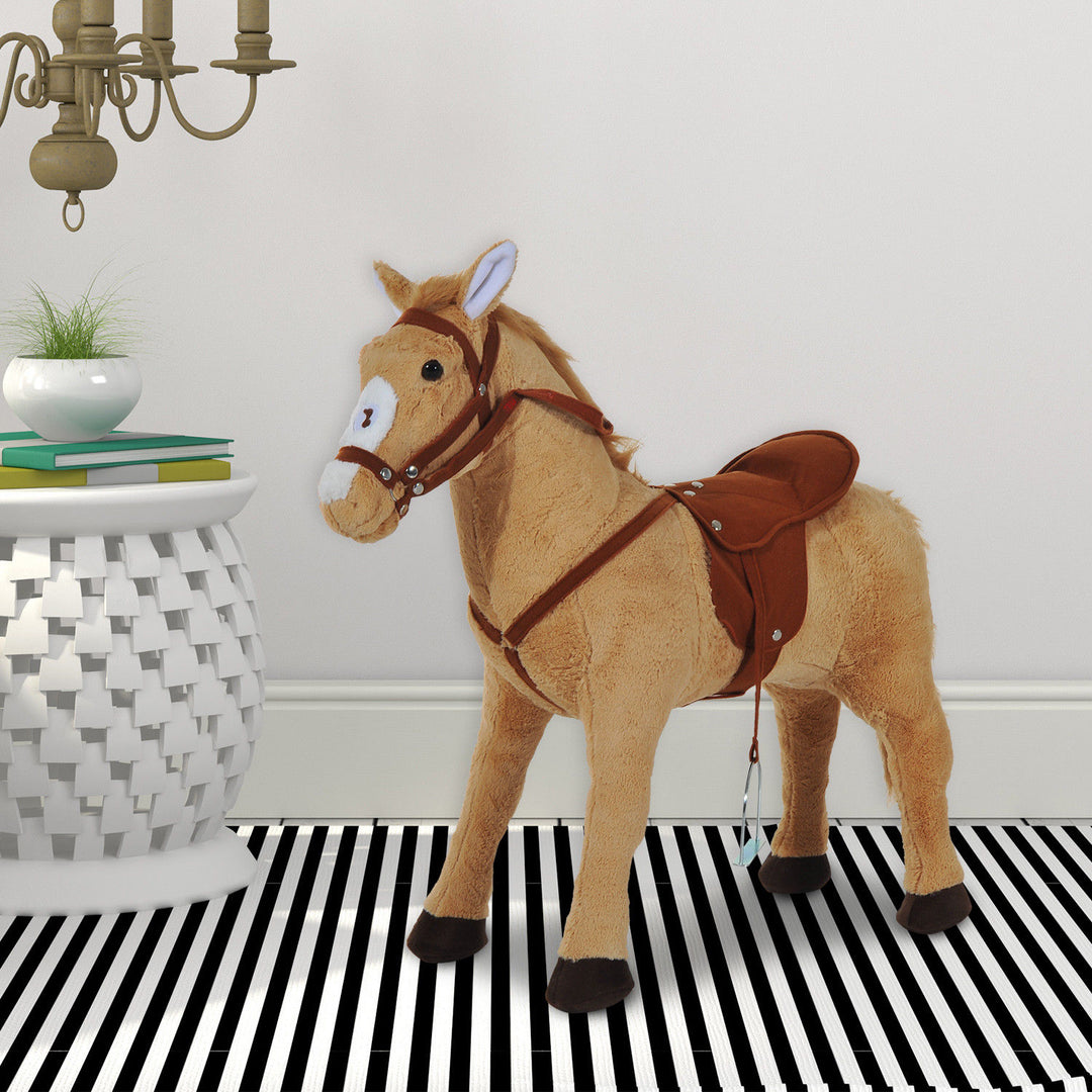 Plush Rocking Pony: Interactive Children's Toy with Sounds