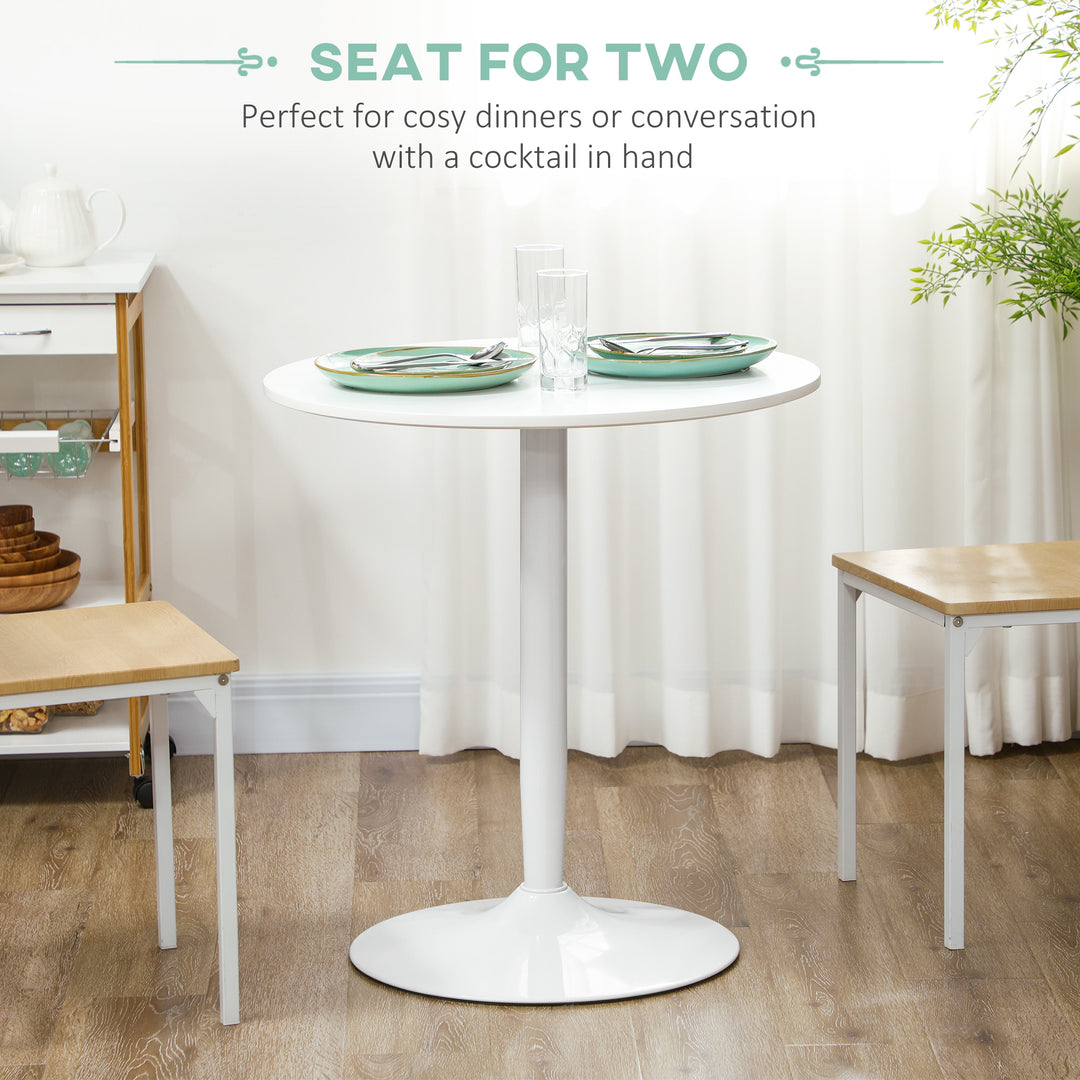 HOMCOM Round Dining Table