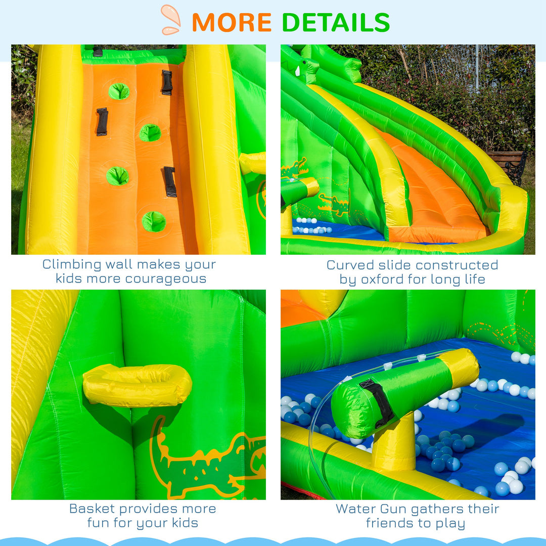 Large Inflatable Bouncy Castle w/ Slide