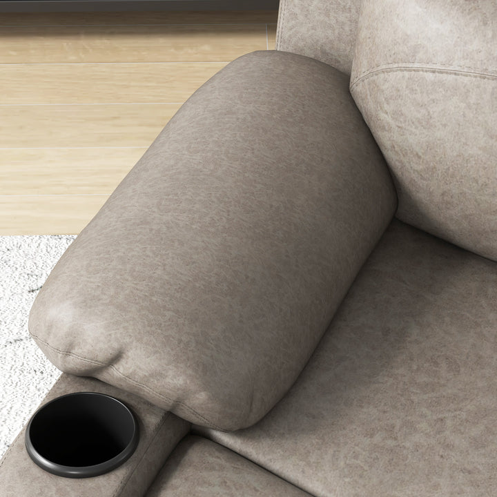 Microfibre Recliner Armchair