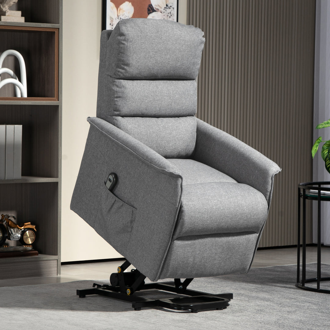 Electric Power Lift Recliner Chair with Spring Pack Seat