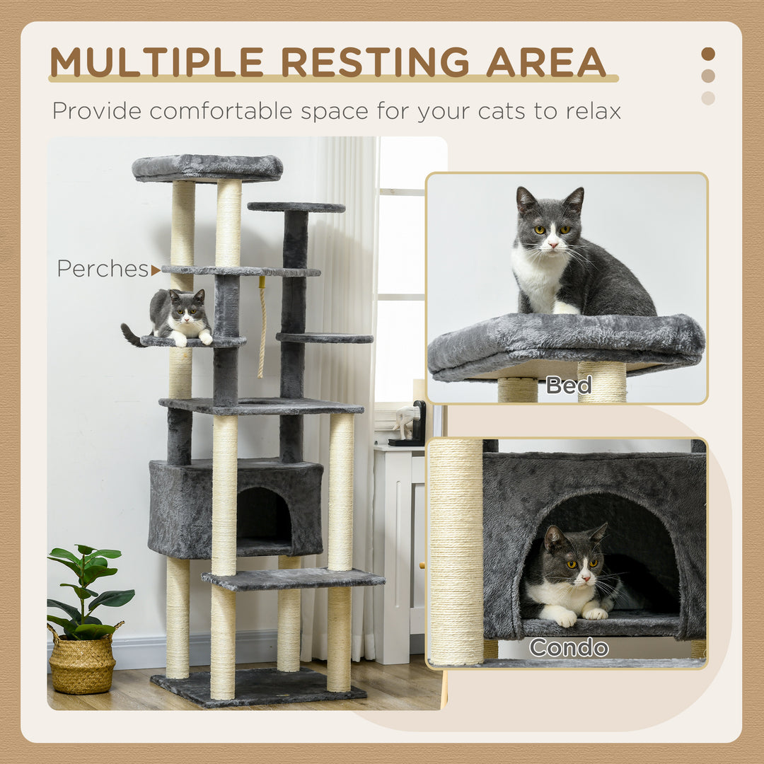 184cm Multi-Level Cat Tree