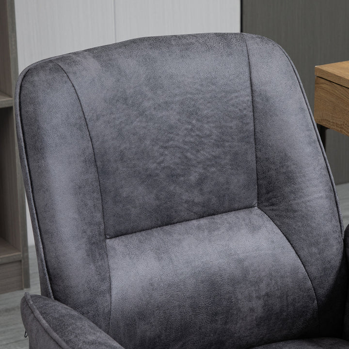 Vinsetto Swivel Computer Office Chair, Charcoal Grey