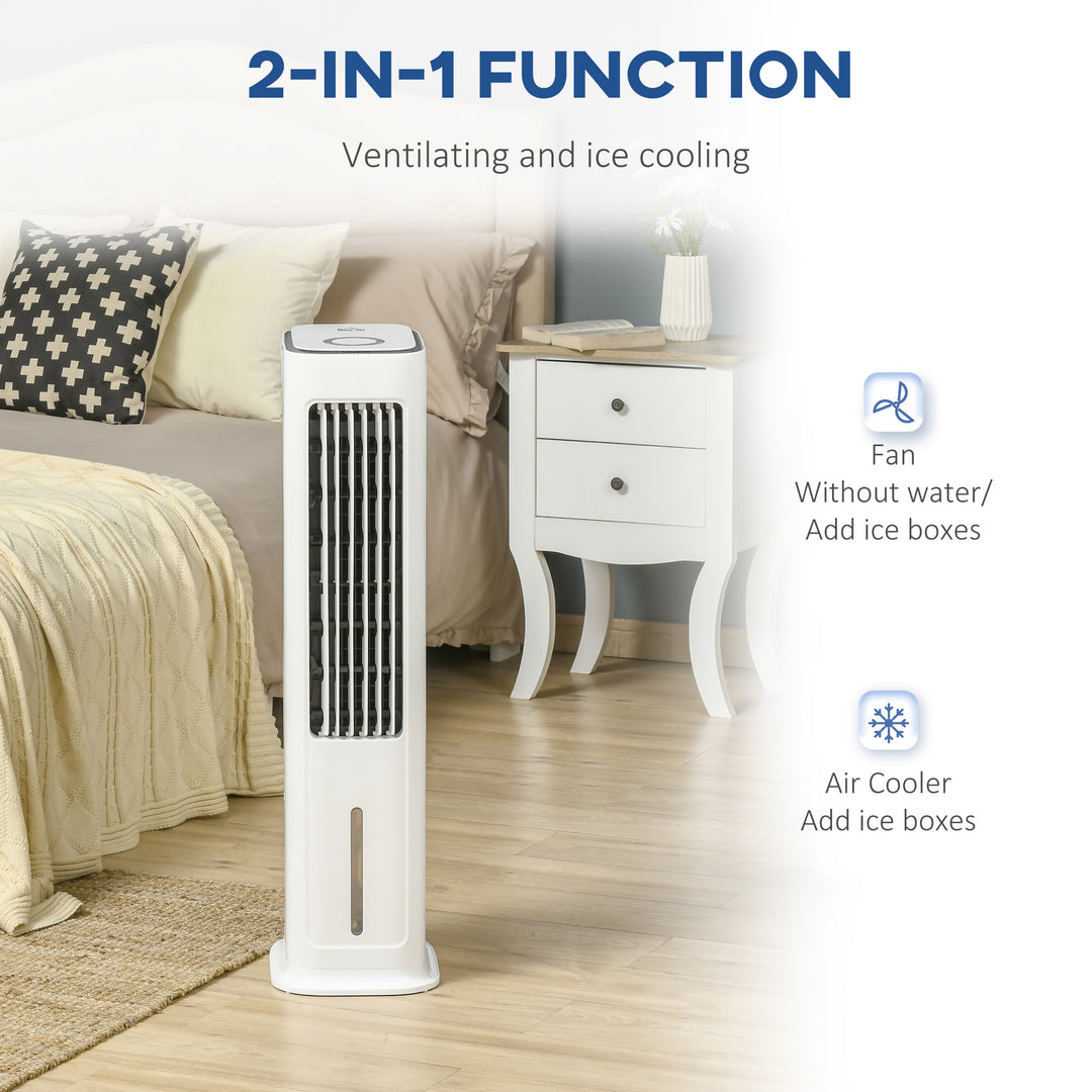 Ice Cooling Evaporative Air Cooler with Oscillation