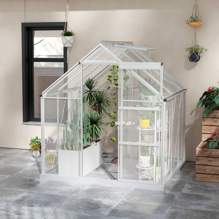 6 x 6ft Walk-In Greenhouse