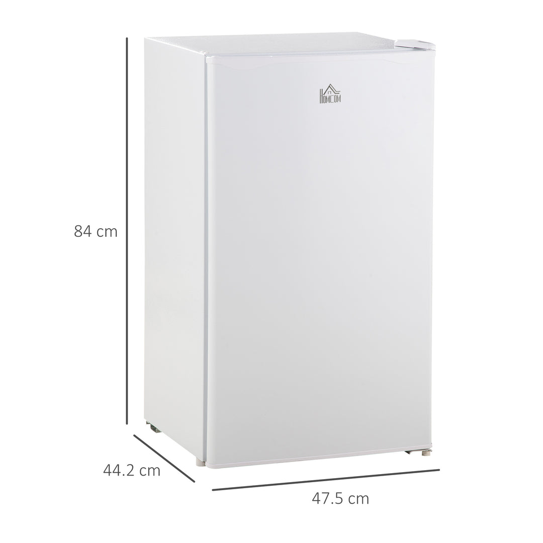 91 Litre Freestanding Under Counter Fridge with Chiller Box