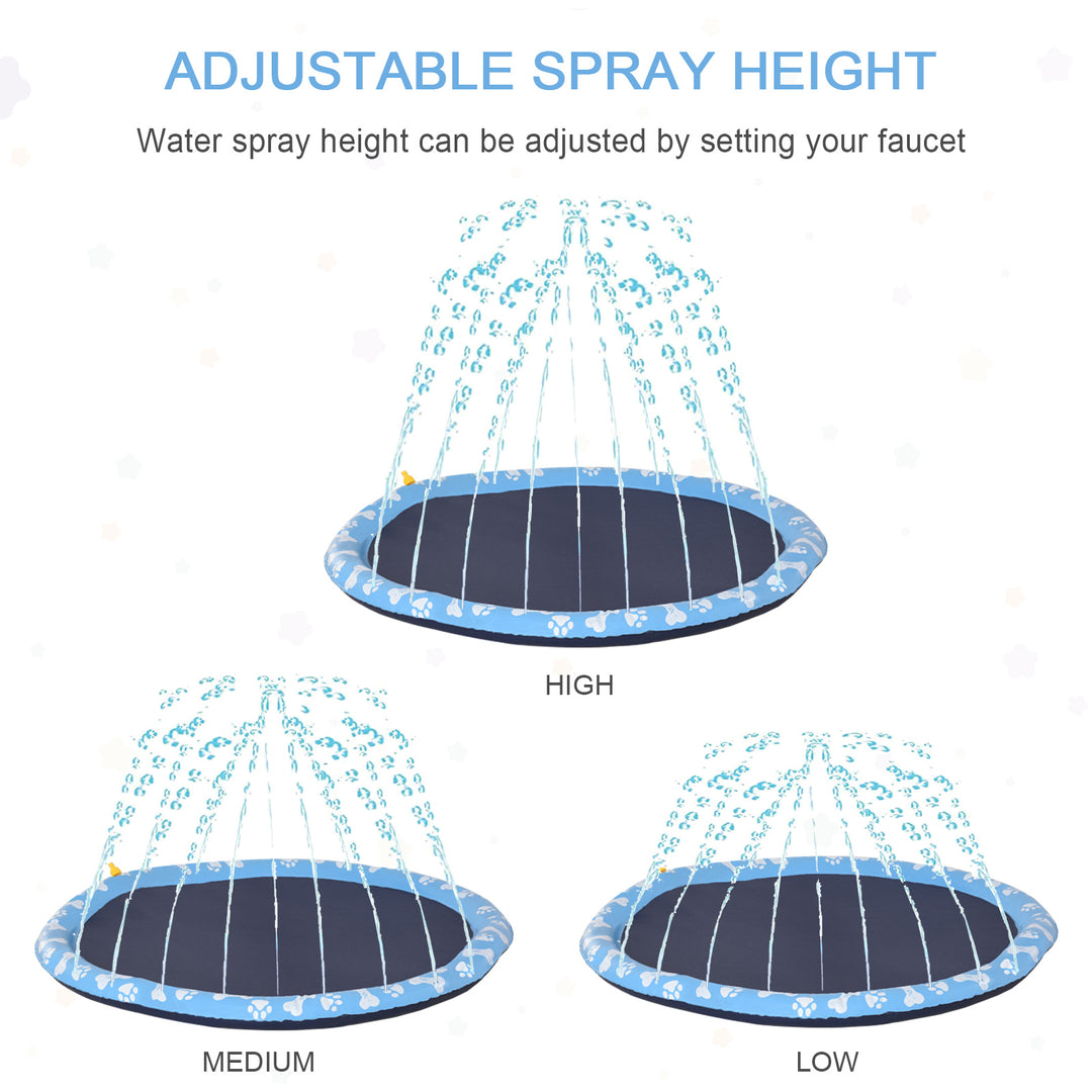 Splash Pad Sprinkler 170cm for Dogs