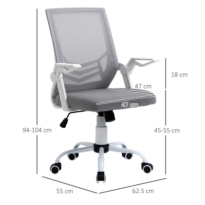 Vinsetto Mesh Office Chair, Grey