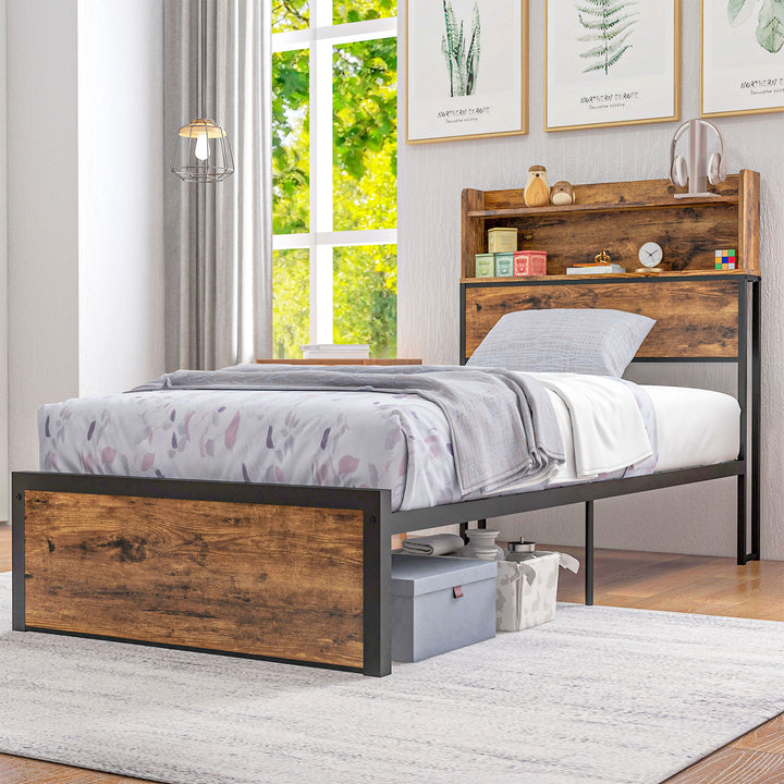 Industrial Single Bed Frame