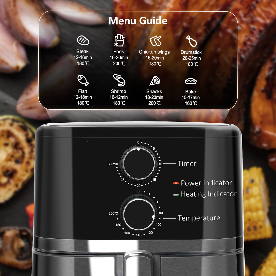 HOMCOM Air Fryer for Healthy Cooking