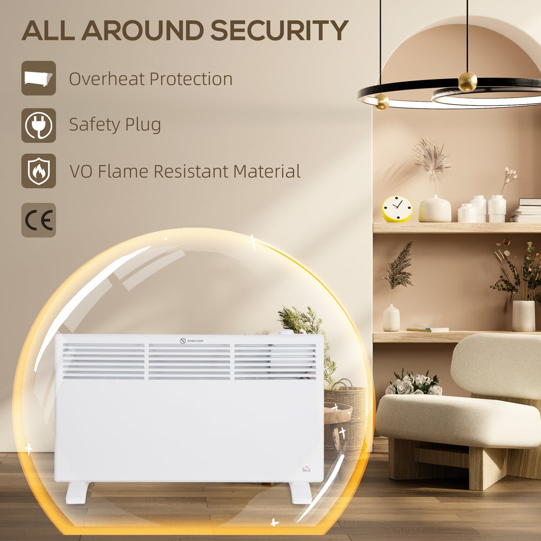 1500W Convector Heater - White