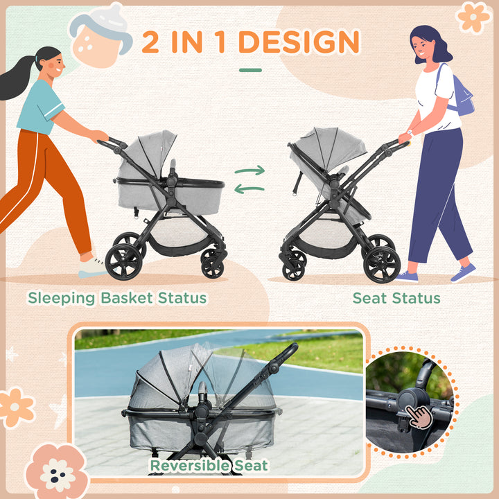 Pushchair 2 in 1