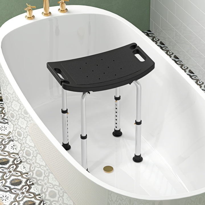 Height Adjustable Bath Stool