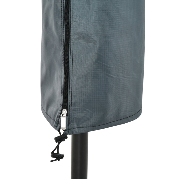 Offset Garden Parasol with Waterproof Cover