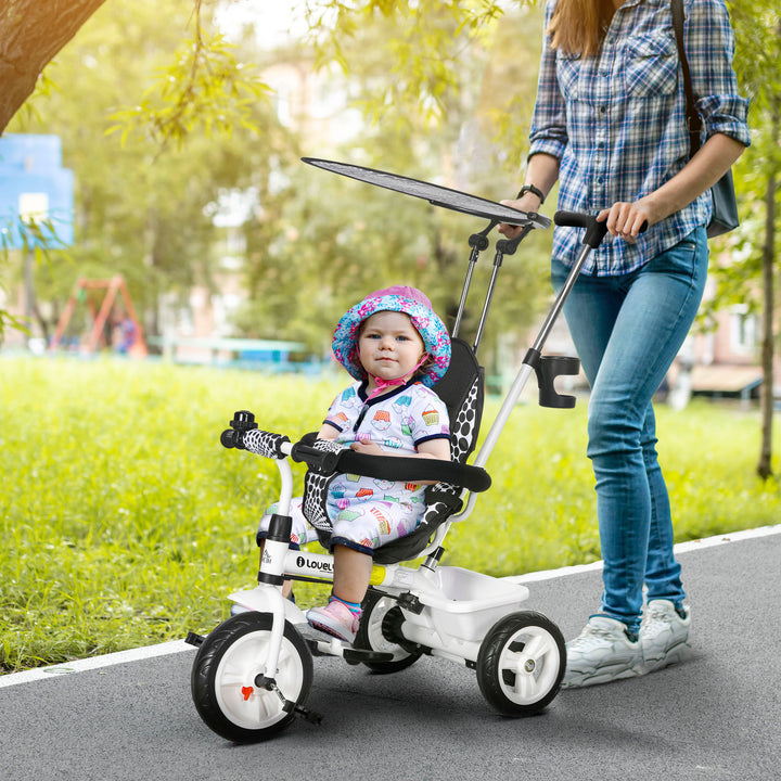 4 in 1 Tricycle for Kids with 5-point harness straps