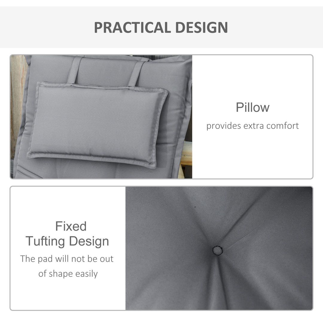 Set of 2 Outdoor Chair Cushions