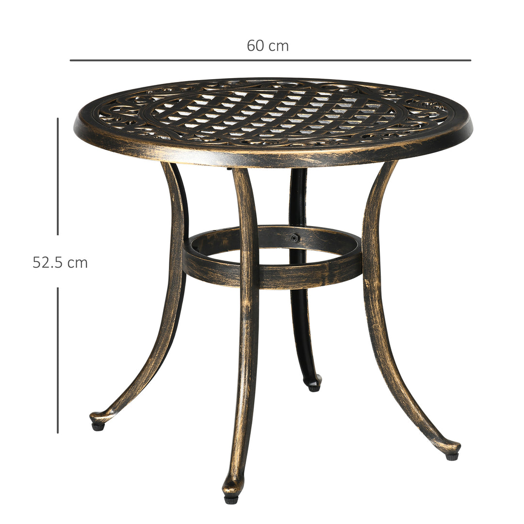 Industrial Garden Side Table