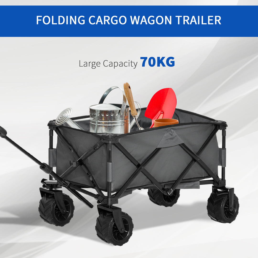 Festival Trolley Garden Cart Folding Metal Frame