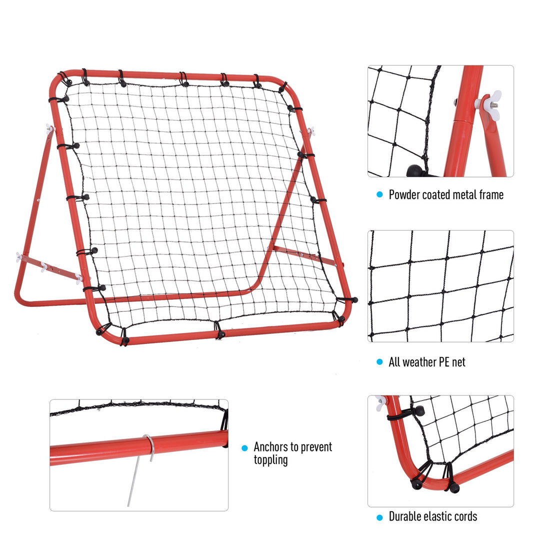 Rebounder Net W/PE Mesh Metal Tube