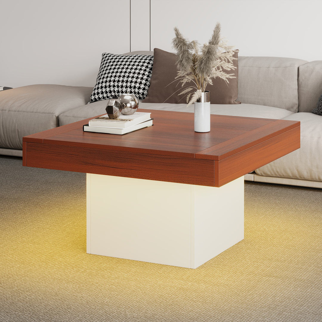 Contemporary Coffee Table with 2 Drawers & Storage