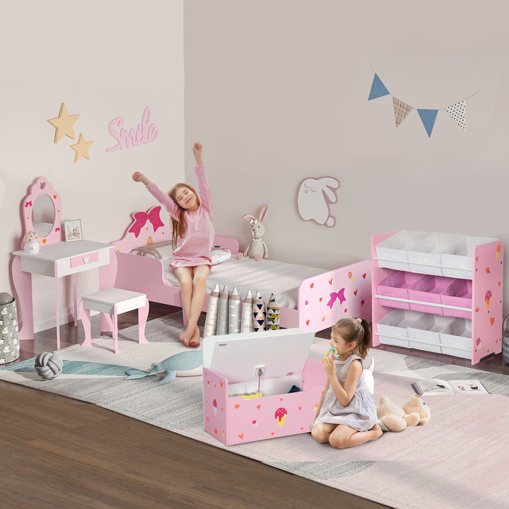 5PCs Kids Bedroom Furniture Set w/ Bed