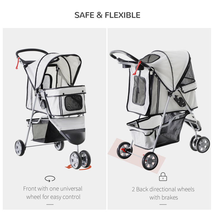 Small Dog Stroller with Cover