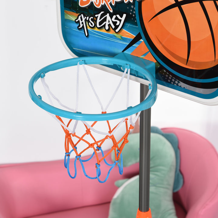 Kids Basketball Hoop: Height-Adjustable Aluminium Stand